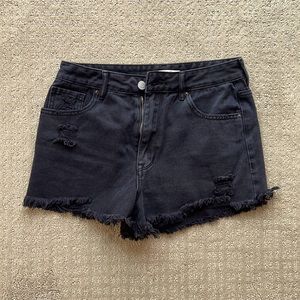 PacSun black shorts, size 27, high rise